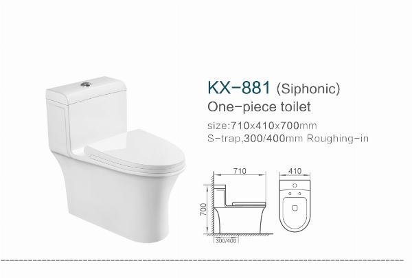 Bồn cầu 1 khối KX-881